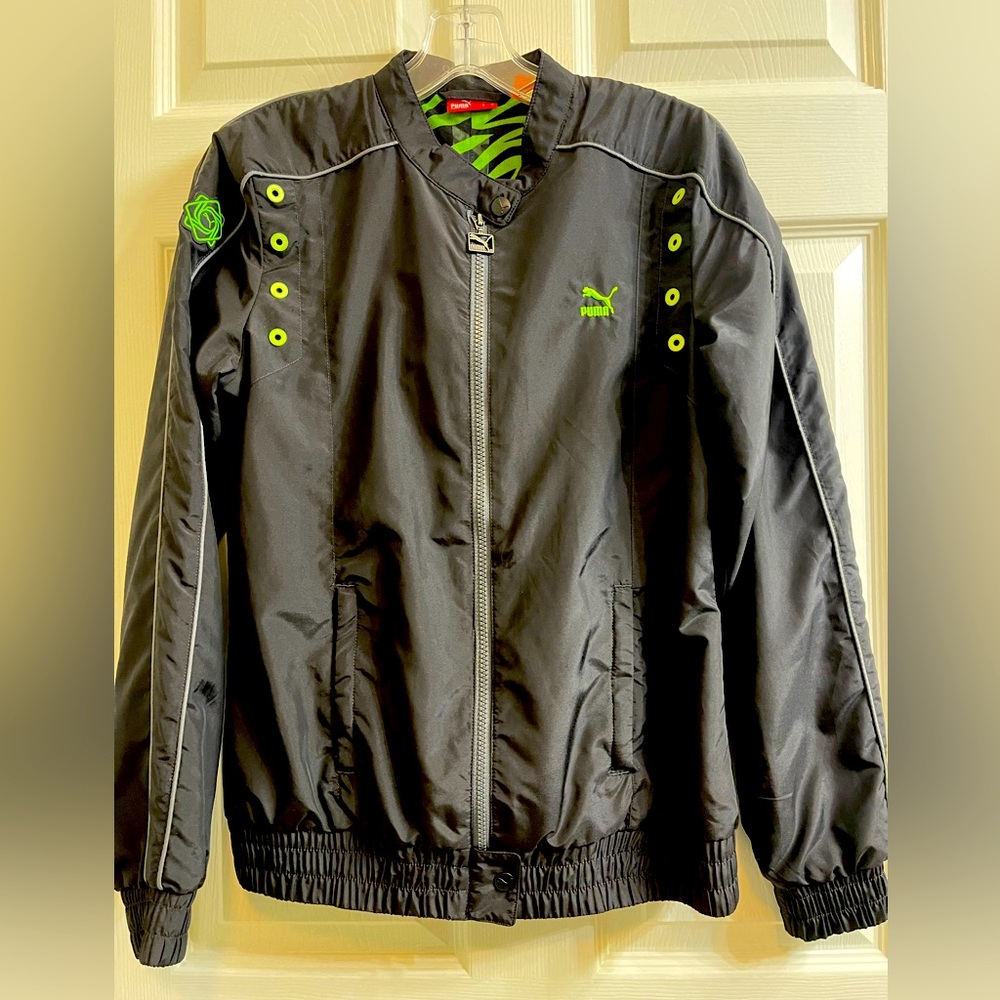 Puma Light Windbreaker Jacket Wmn Size Med